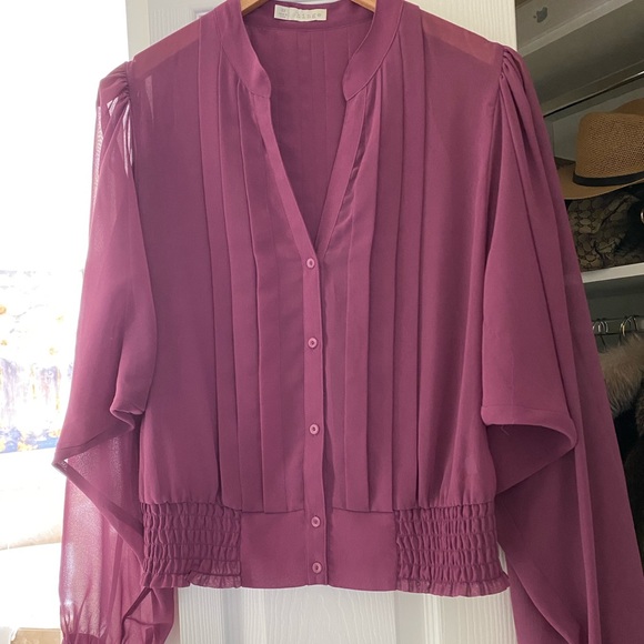 Designer Sheer Blouse - Picture 2 of 4